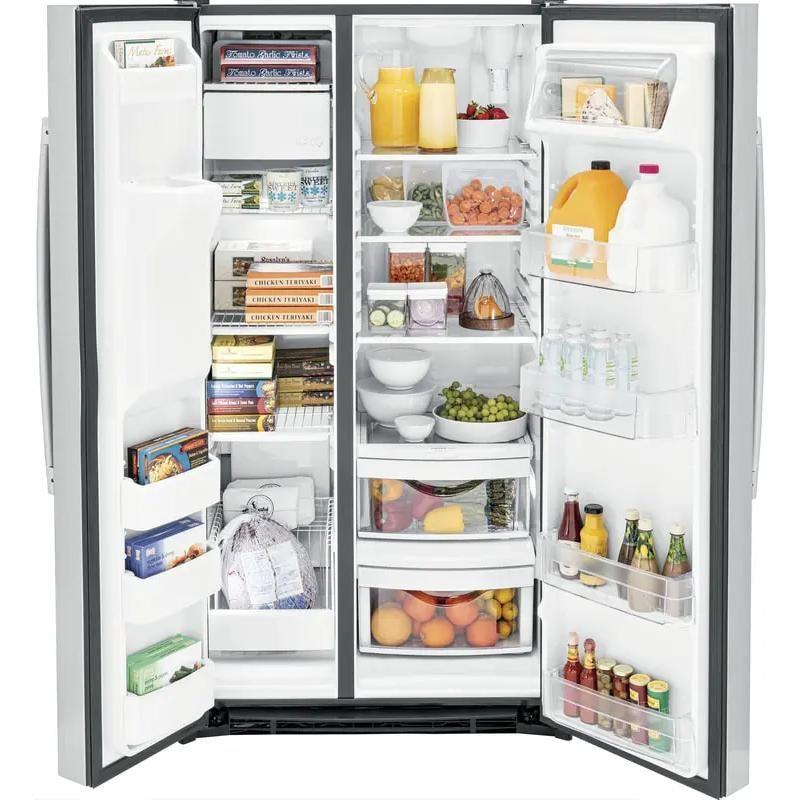 Crosley 25.3 Cu. Ft. Side-by-Side Refrigerator XSS25GGPWW