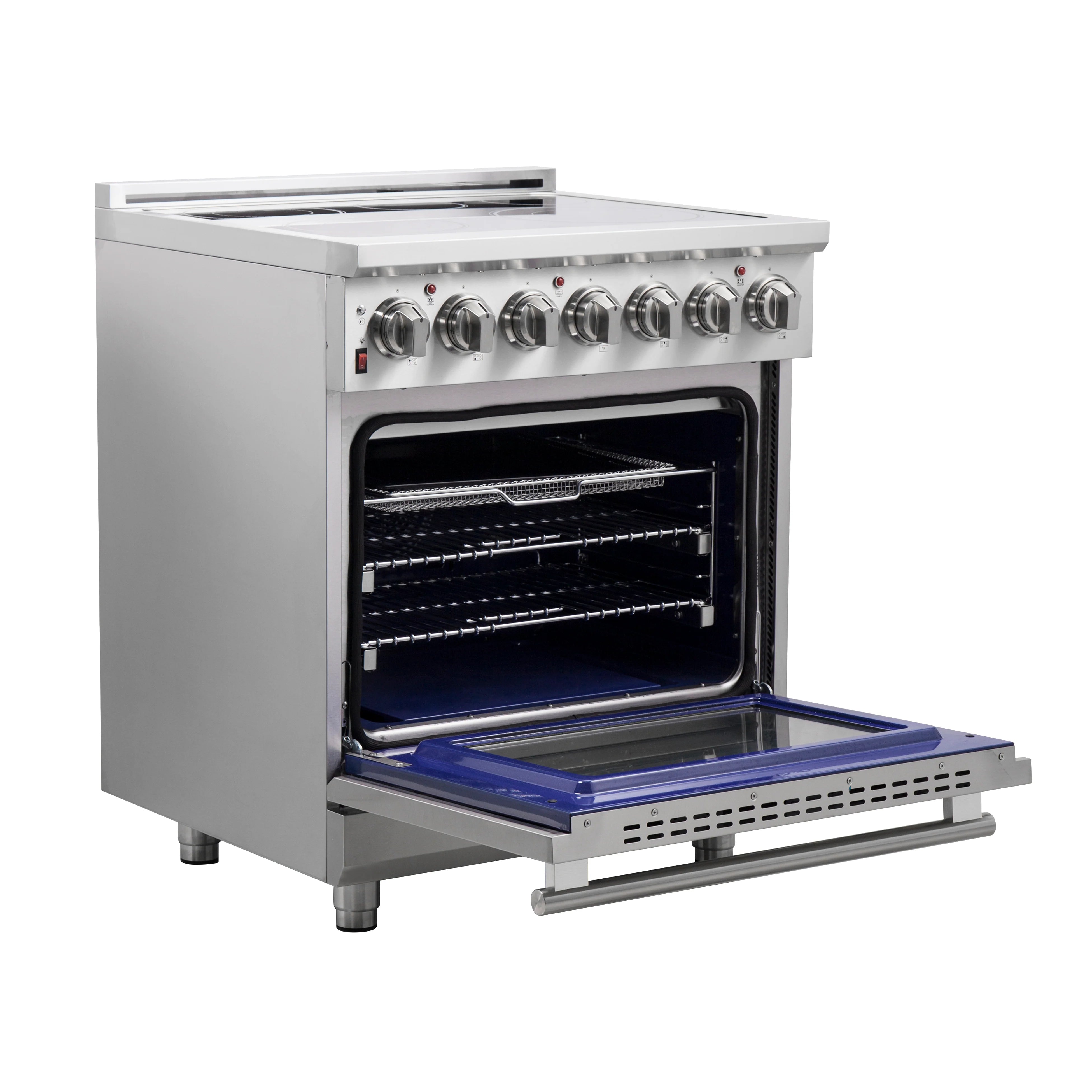 Forno, Massimo 30", Freestanding Chef Door Electric Range, LED Knobs FFSEL6020-30