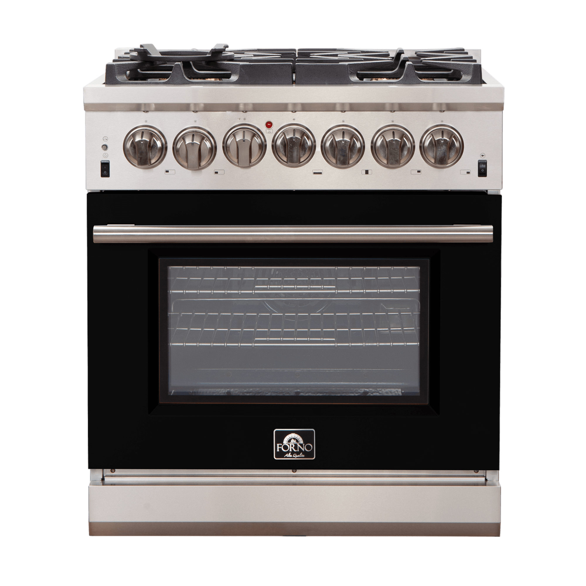 Forno, Capriasca 30" Freestanding Gas Range, LED Knobs FFSGS6260-30