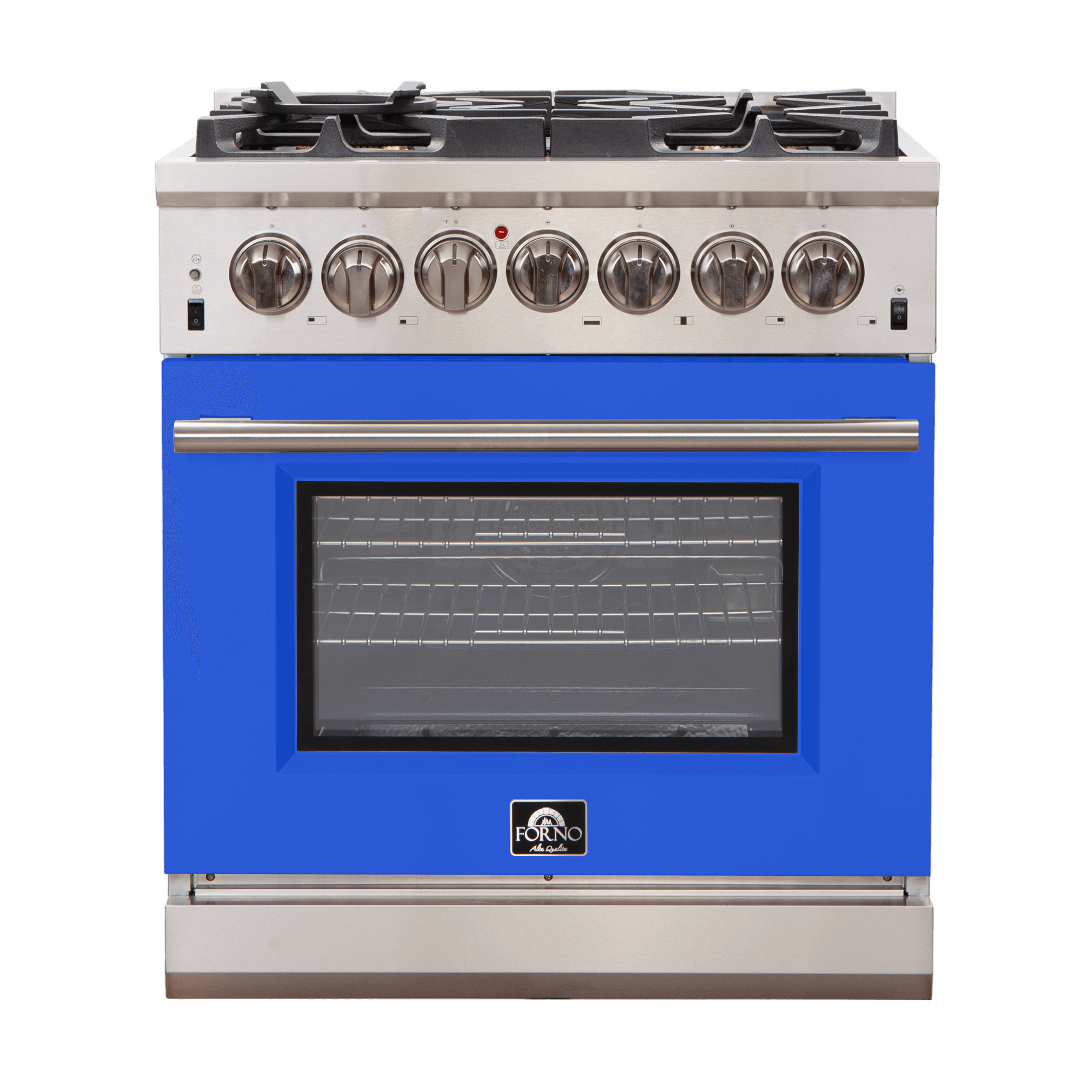 Forno, Capriasca 30" Freestanding Gas Range, LED Knobs FFSGS6260-30