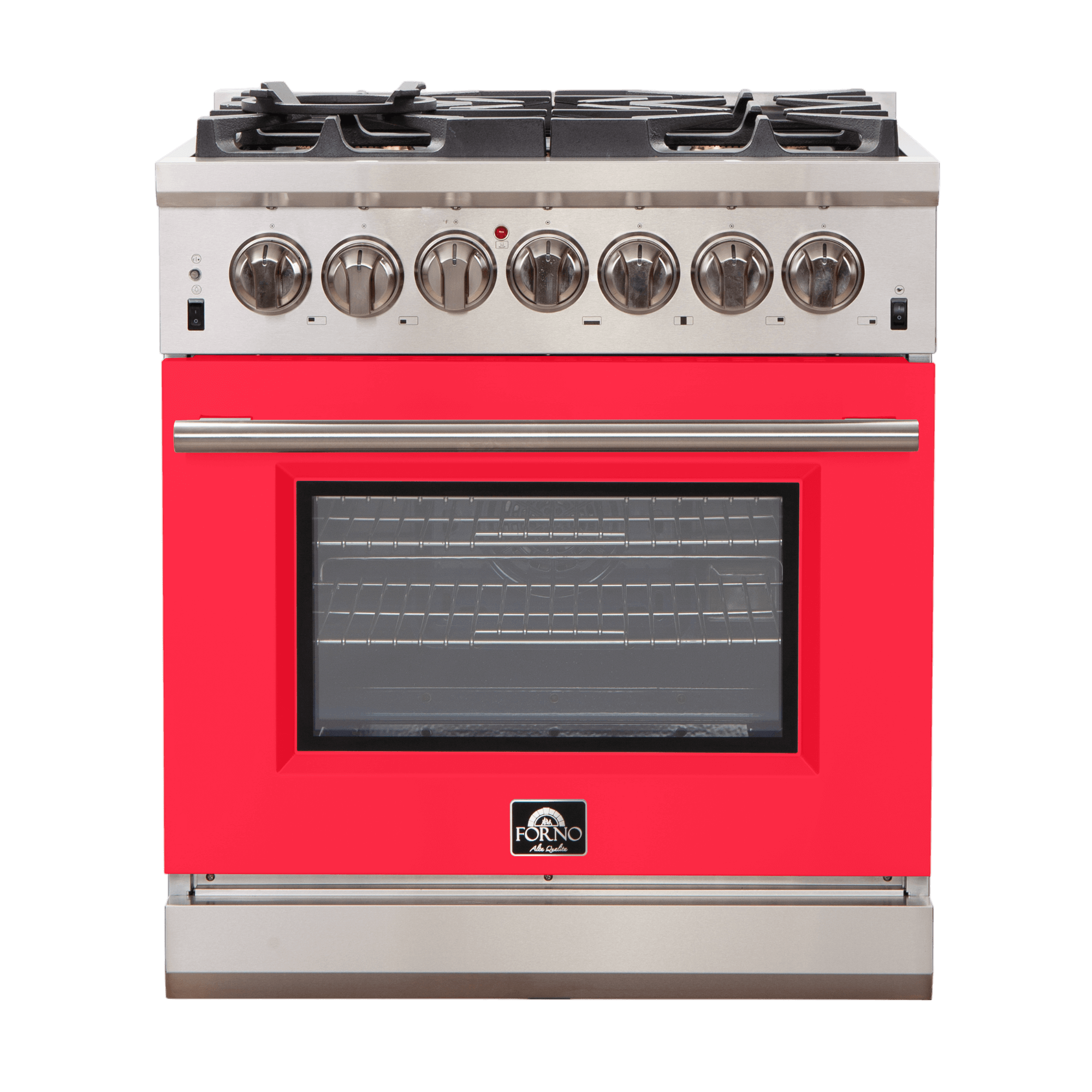 Forno, Capriasca 30" Freestanding Gas Range, LED Knobs FFSGS6260-30