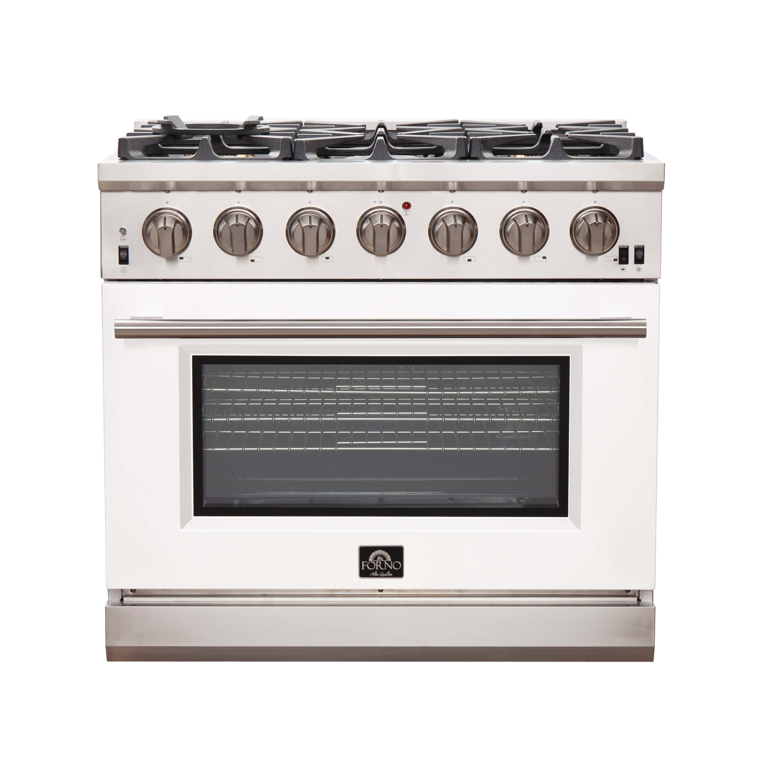 Forno, Capriasca 36 " Freestanding Gas Range, LED In Knobs FFSGS6260-36