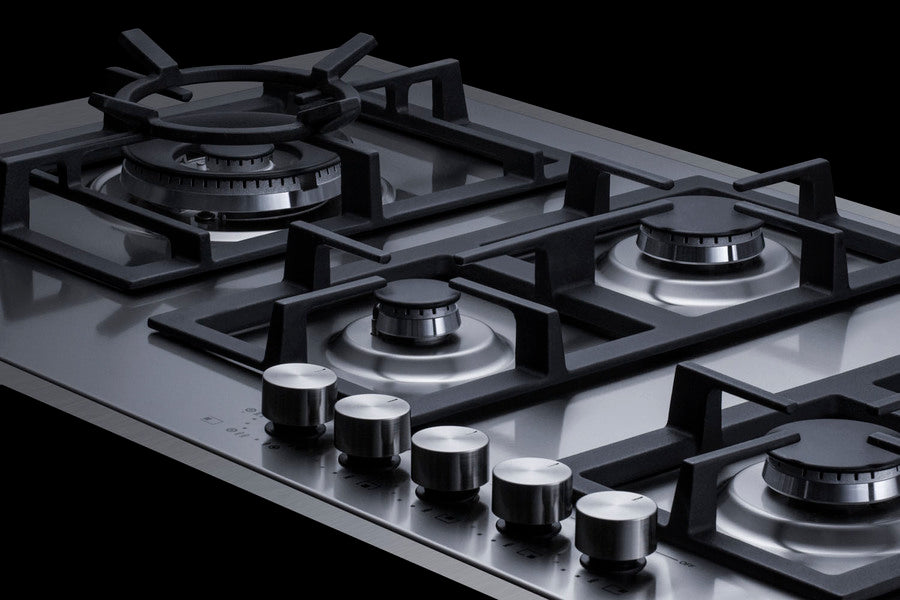 Summit 36" Wide 5-Burner Cooktop In Stainless Steel - GCJ536SS