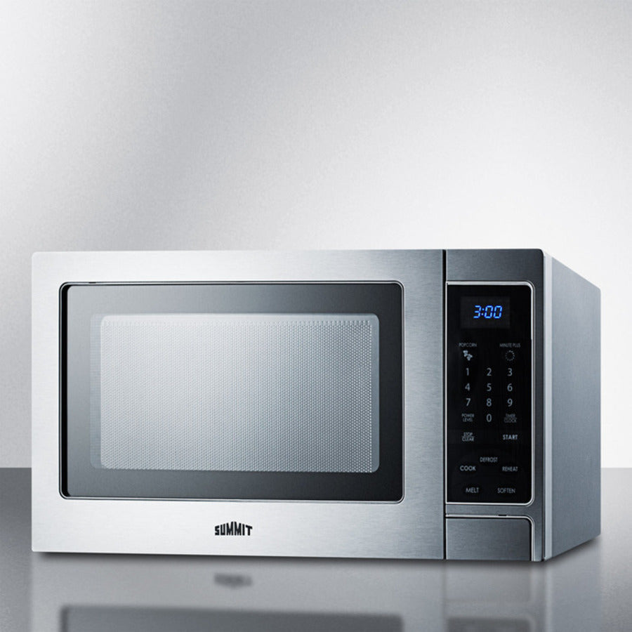 Summit 19" Wide 0.9 Cu. Ft. Capacity 900 Watt Compact Microwave - SCM853