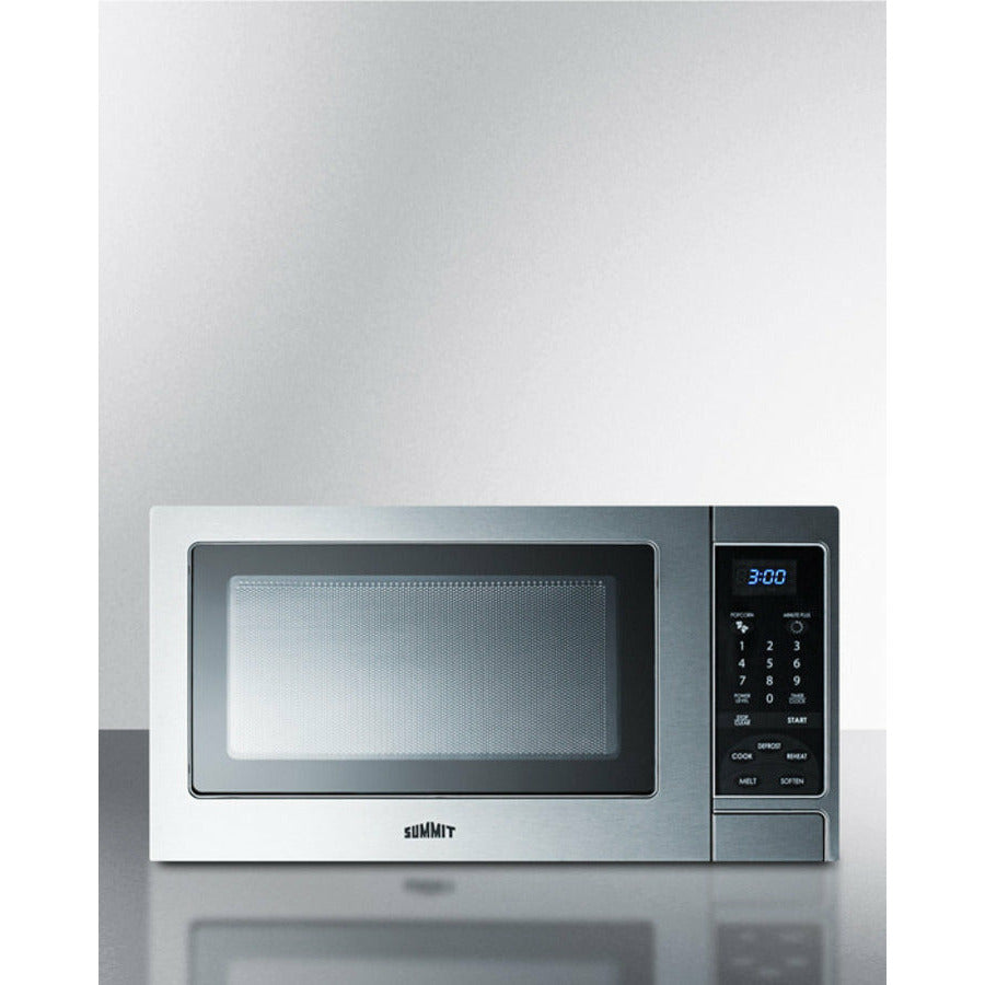 Summit 19" Wide 0.9 Cu. Ft. Capacity 900 Watt Compact Microwave - SCM853