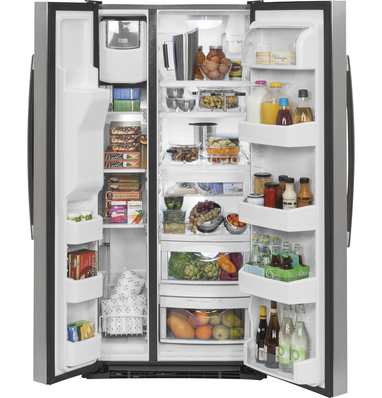 Crosley 23.2 Cu. Ft. Side-By-Side Refrigerator XSS23GGPWW