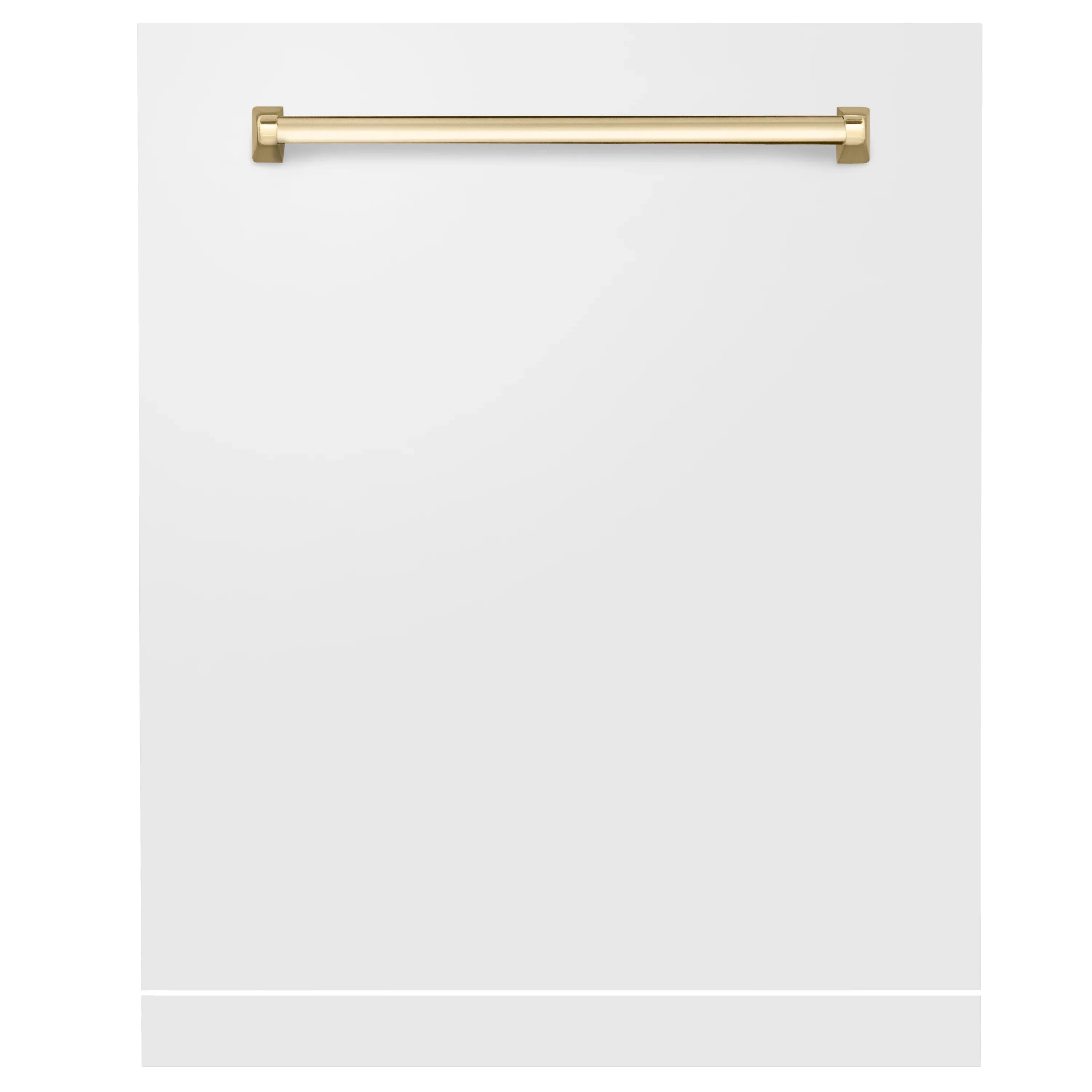 ZLINE 24" Autograph Edition Monument Dishwasher Panel in White Matte (DPMTZ-WM-24)