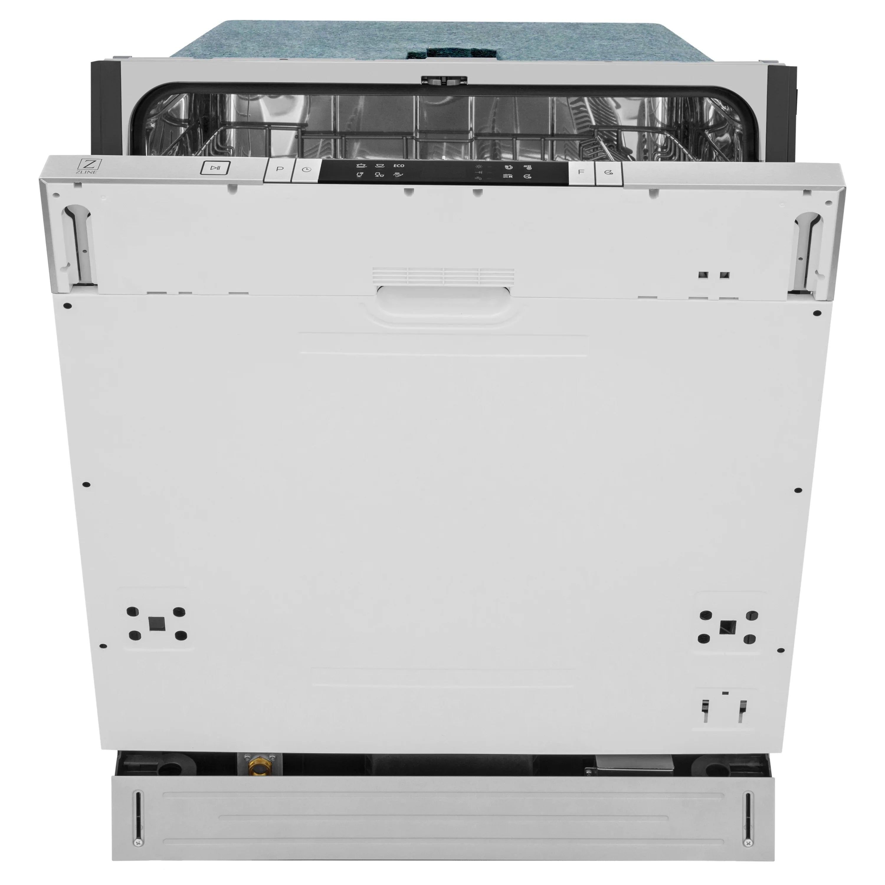 ZLINE 24 in. Panel Ready Top Control Dishwasher with Stainless Steel Tub (DW7713-24)